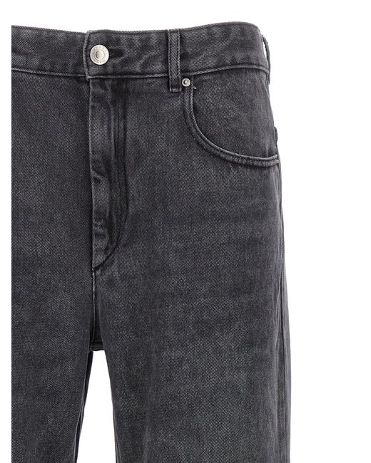 Belvira Jeans Grigio di Isabel Marant in Gray