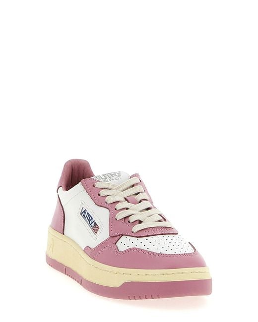 Medalist Low Sneakers Rosa-Donna di Autry in Pink