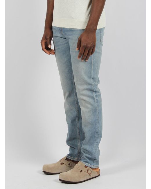 Haikure Blue Cleveland Zip Dean Denim Jeans for men