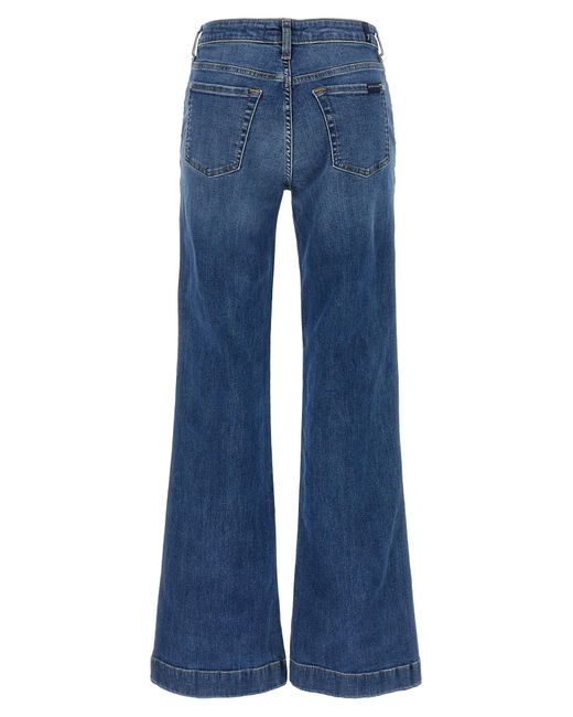 7 For All Mankind Blue Modern Dojo' Jeans