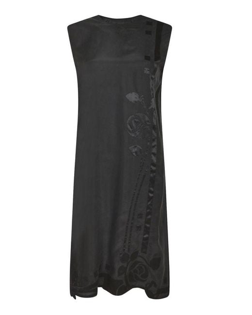 ワンピース Prada Black Silk Dress 20085287_45205472_600.jpg