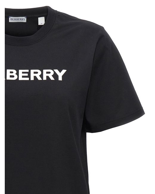 Margot T Shirt Bianco/Nero di Burberry in Black