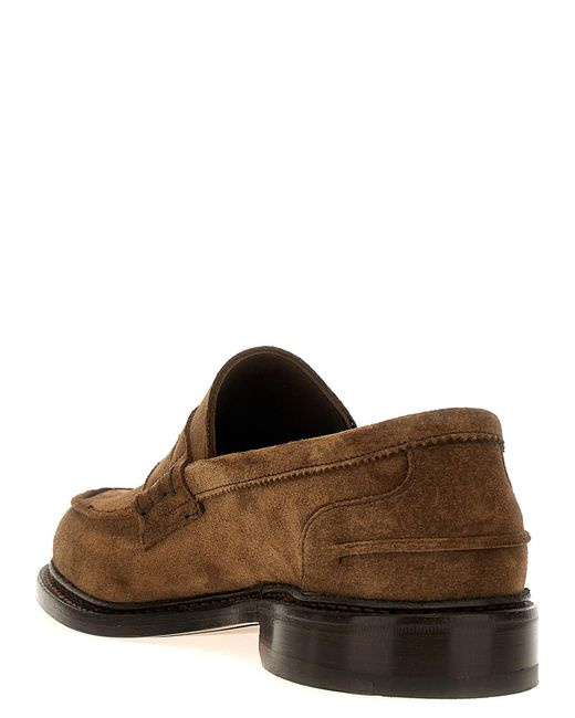 Tricker's Brown College Loafers for men
