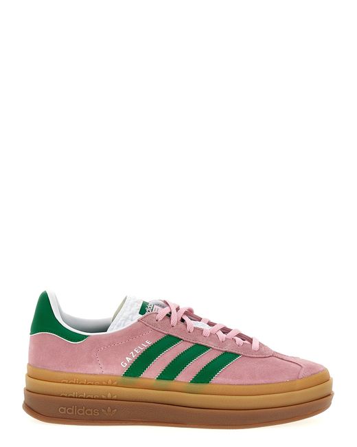 Gazelle Bold Sneakers Rosa di Adidas Originals in Green