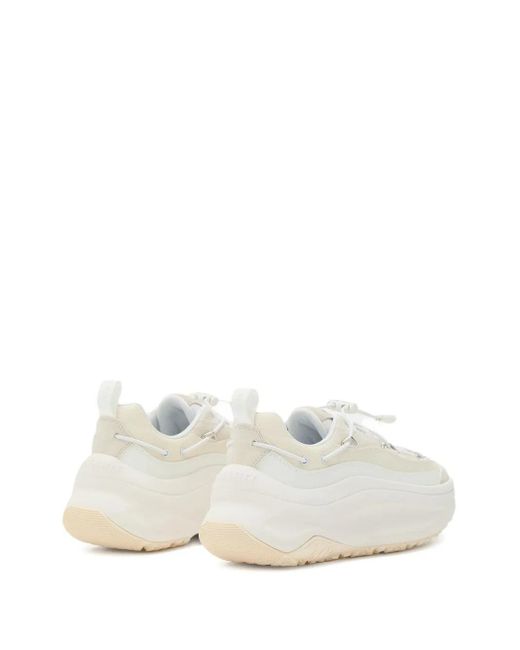Moon Boot White Logo Sneakers
