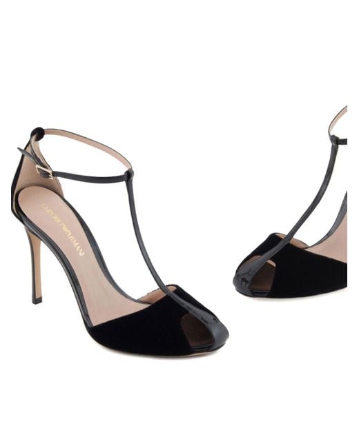 Emporio Armani With Heel Blacks And Greys