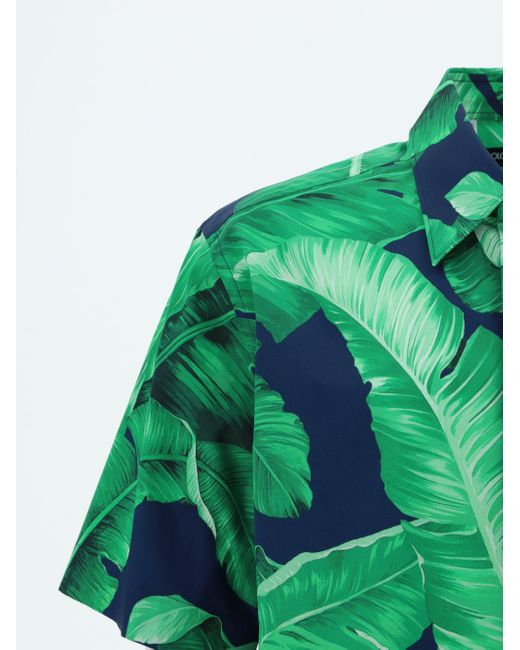 Camicia di Dolce & Gabbana in Green da Uomo