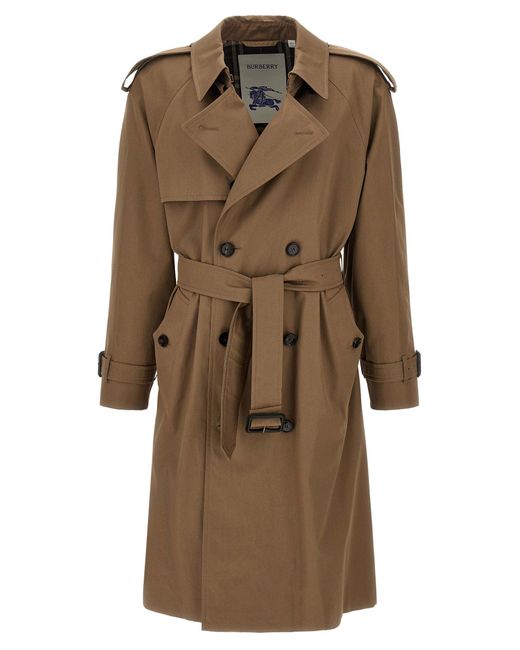 Burberry Brown 'Chestwood' Trench Coat for men