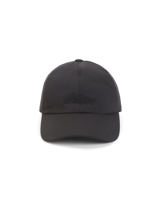 Brioni Black Hat for men