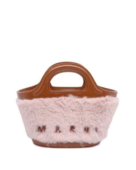 Borsa Mini-Donna di Marni in Pink