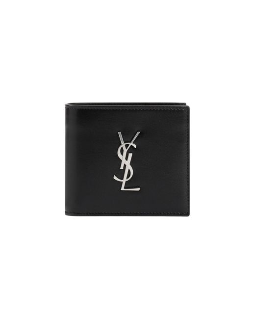 Saint Laurent Black Credit Card Holder for men