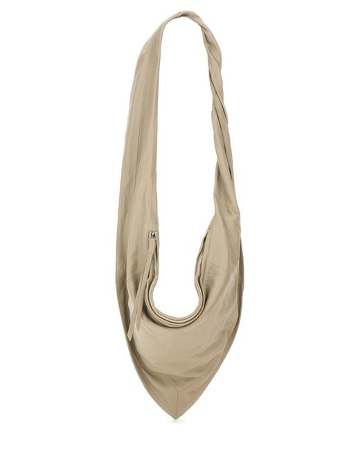 Lemaire White Small "scarf" Bag