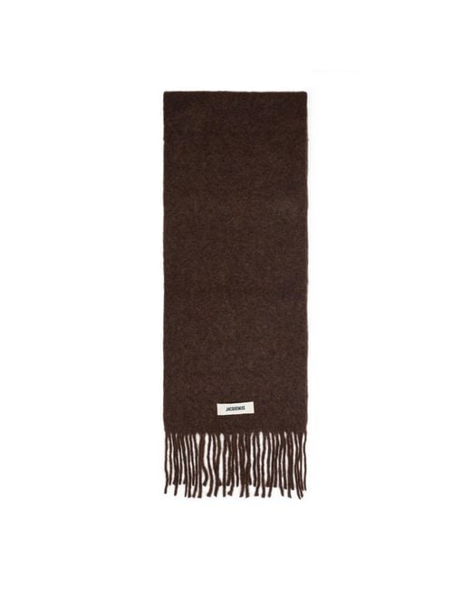 Jacquemus Brown Scarf
