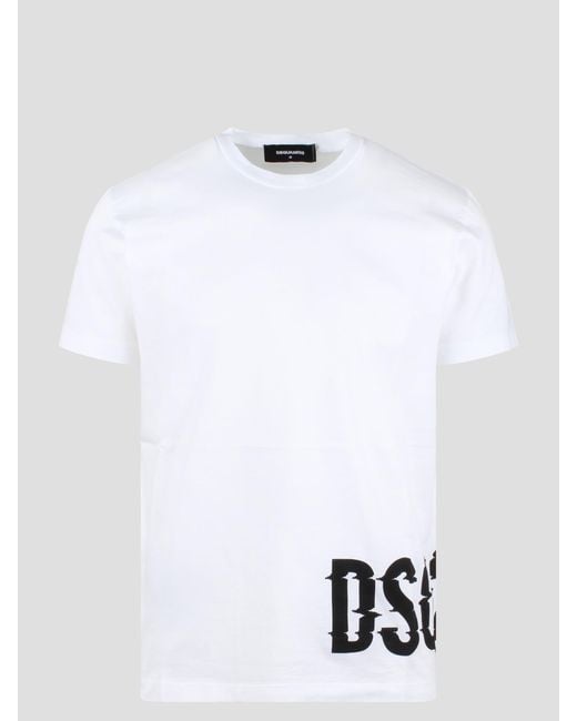DSquared² White Dsq2 Cool Fit T-Shirt for men