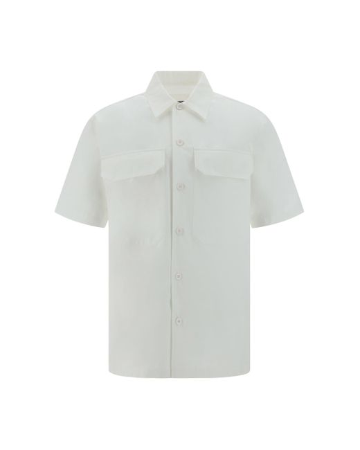 Camicia di Jil Sander in White da Uomo