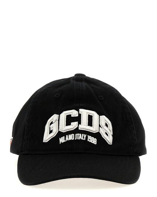 Logo Embroidery Cap Cappelli Nero di Gcds in Black da Uomo