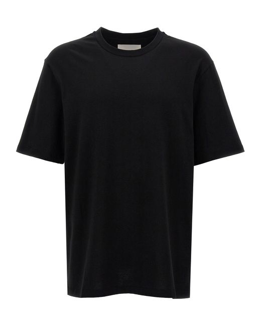 Jil Sander Black 'Love Is The Beginning' T-Shirt for men