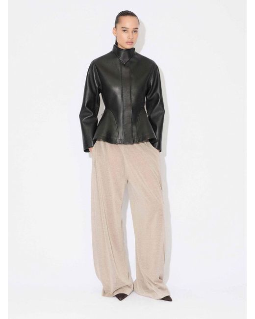 Alaïa Black Peplum Jacket