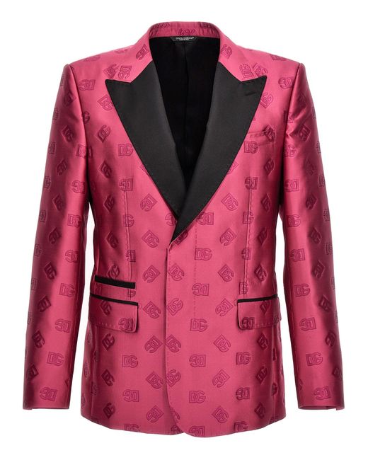 Dolce & Gabbana Pink Blazers for men