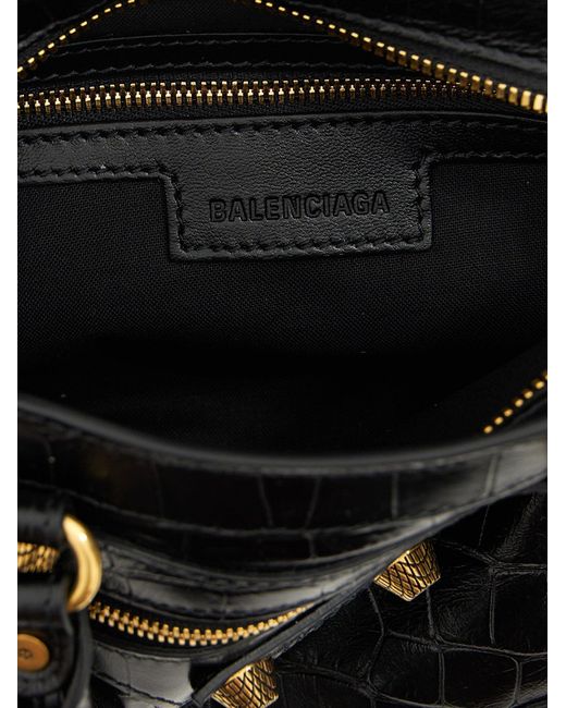 Balenciaga Black Cagole Tote S Hand Bags
