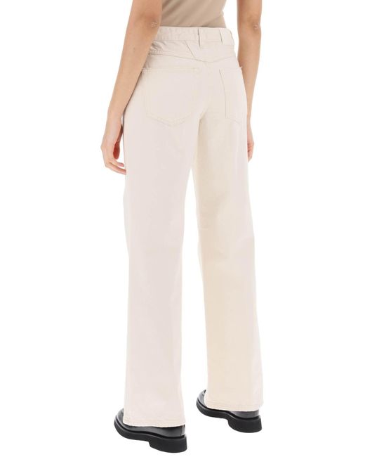 Closed Natural Low-waist Flared Jeans By Gill