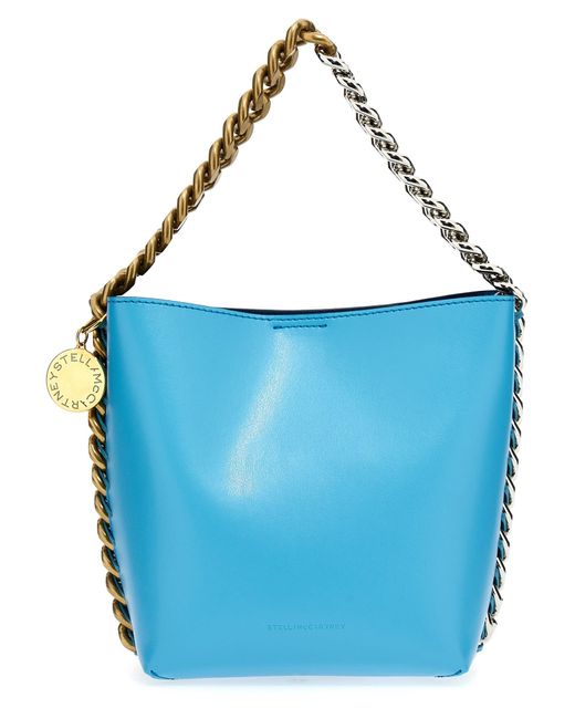 Stella McCartney Frayme Crossbody Bags in Blue Lyst