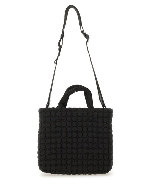 Small Tote Bag With Logo-Donna di Marni in Black