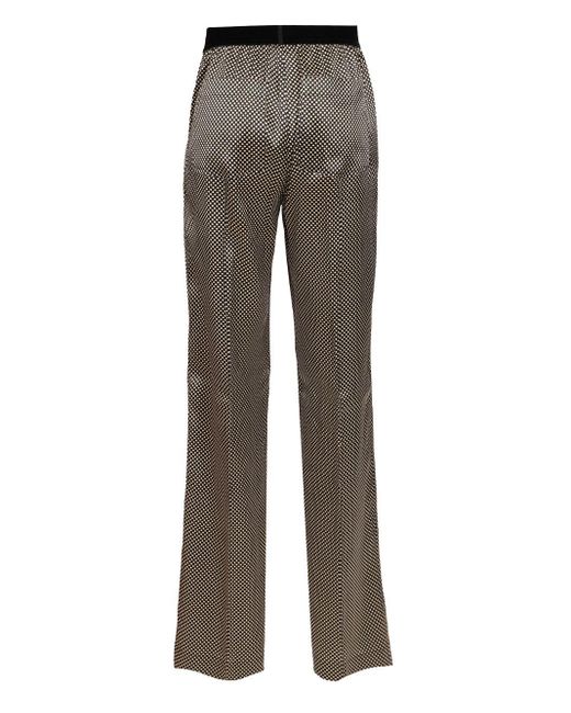 Tom Ford Gray Pajama Bottoms Trousers Multicolor