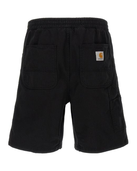 Carhartt Black Flint Bermuda And Short for men