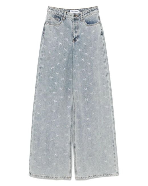 Self-Portrait Blue Jeans