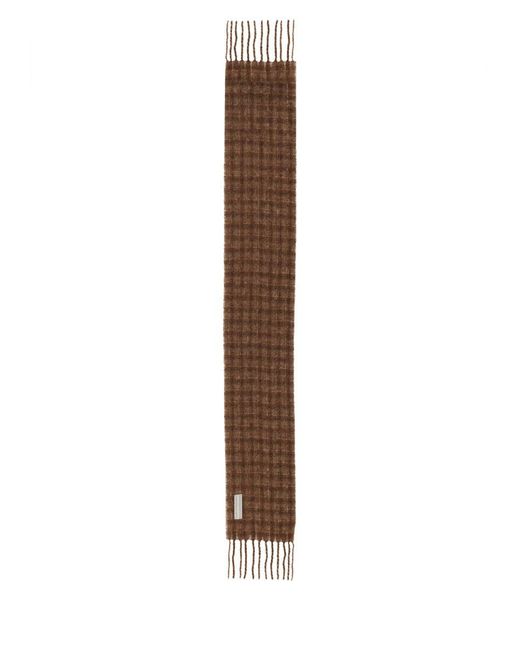 Our Legacy Brown Scarf "Summer" for men