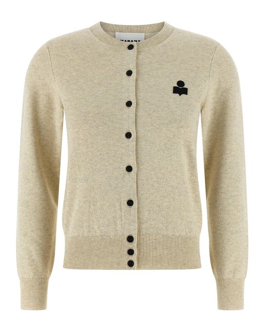 Isabel Marant Natural Mona Sweaters And Cardigans