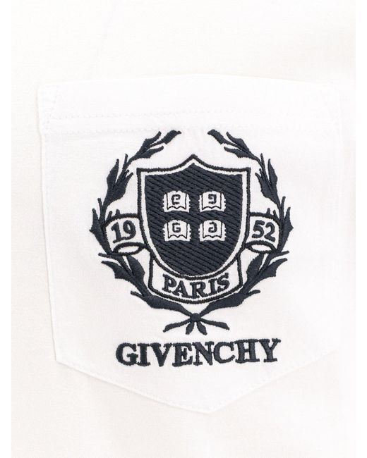 Givenchy White T-Shirt for men