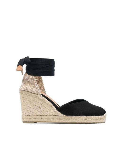 Espadrillas Nero Neutro-Donna di Castaner in Black
