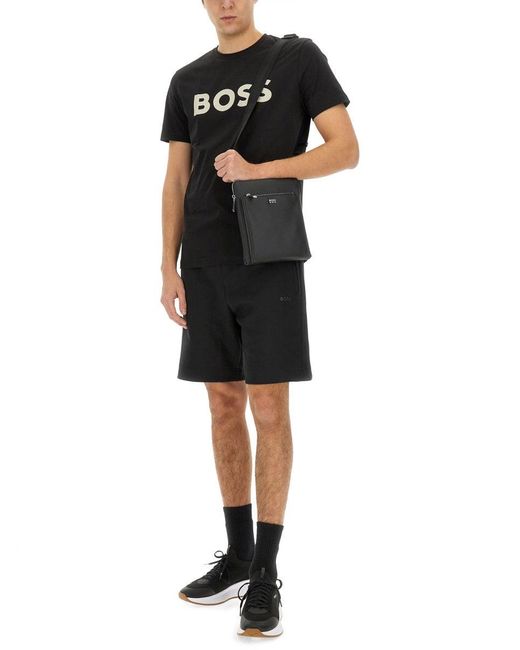 Sweatshirt Bermuda-Uomo di Boss in Black da Uomo