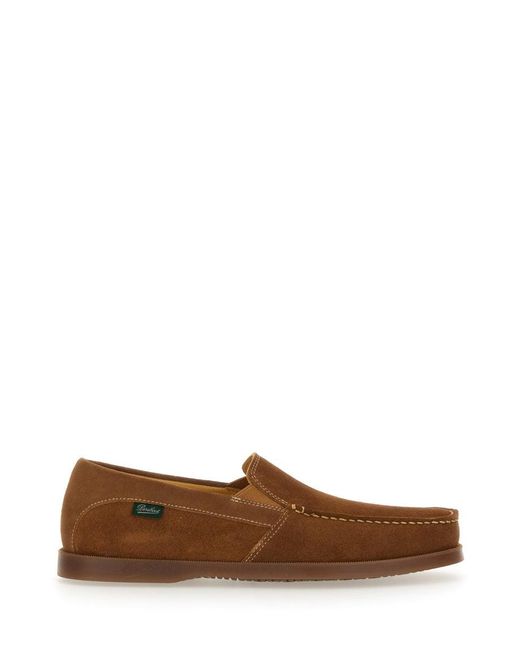 Paraboot Brown Cassis" Moccasins for men
