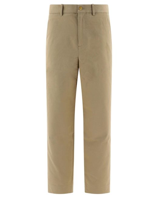 Bode Natural "Standard Khaki" Trousers for men