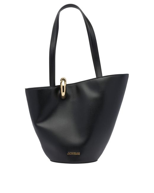 Le Bambola Borse A Spalla E Tracolla Nero-Donna di Jacquemus in Black