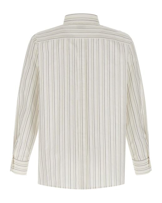 Cassandre Camicie Bianco-Uomo di Saint Laurent in White da Uomo