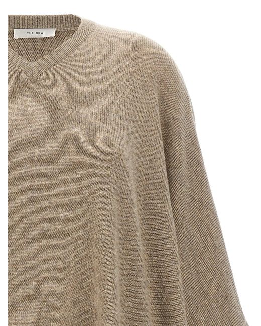 The Row Natural Erminia Sweater, Cardigans