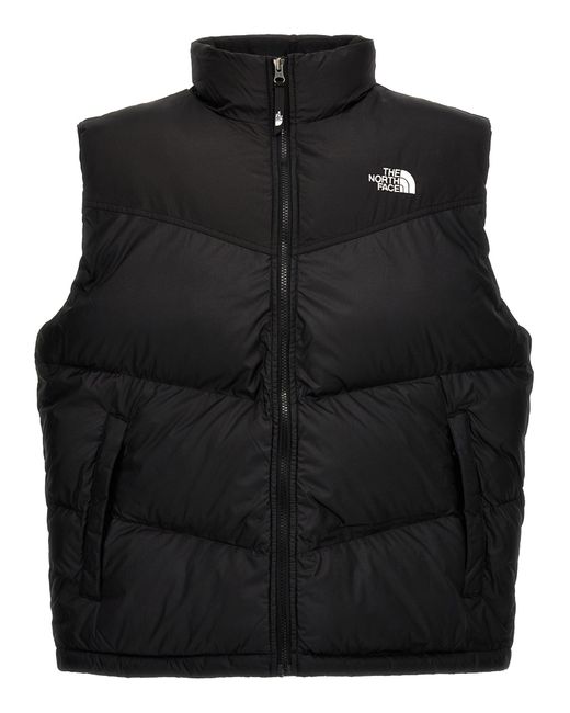 Mens black north face gilet 2025
