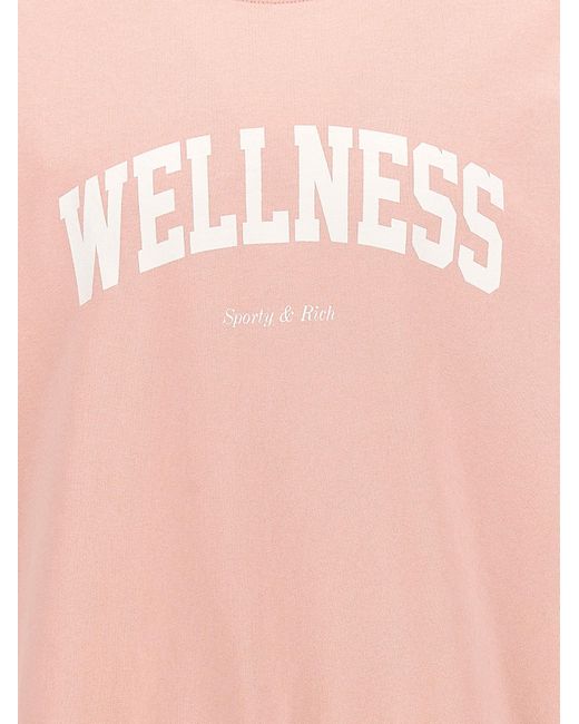 Wellness Felpe Rosa di Sporty & Rich in Pink