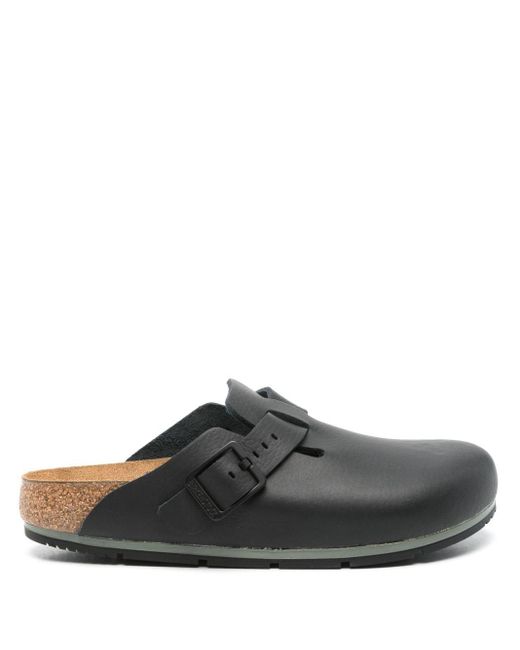 Birkenstock Gray Boston Pro 2.0 Slippers