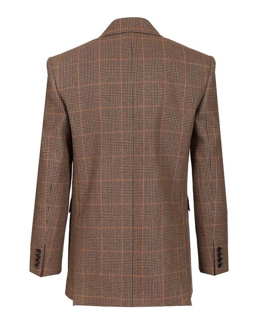 Blazer di Saint Laurent in Brown da Uomo