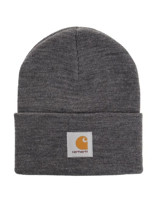 Carhartt Gray Acrylic Watch Hat Hats for men