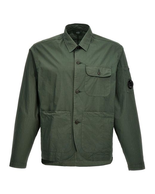Workwear Camicie Verde di C P Company in Green da Uomo