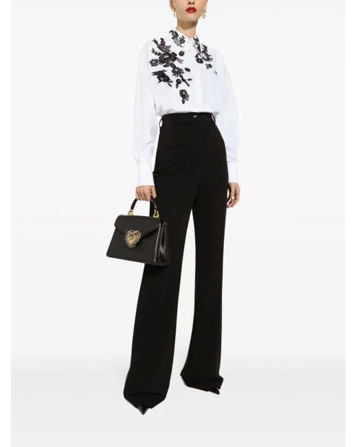 Camicia a maniche lunghe di Dolce & Gabbana in White