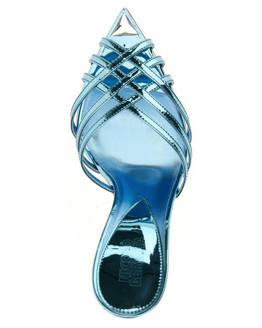 Nicolo' Beretta Beiby Sandals Light Blue