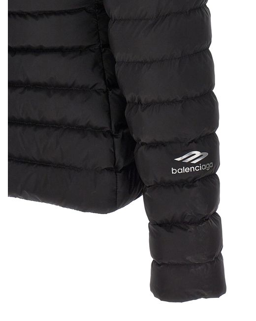Balenciaga Black Skiwear Casual Jackets, Parka