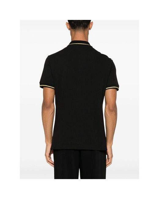 Maglioni Cotone-Uomo di Versace Jeans Couture in Black da Uomo